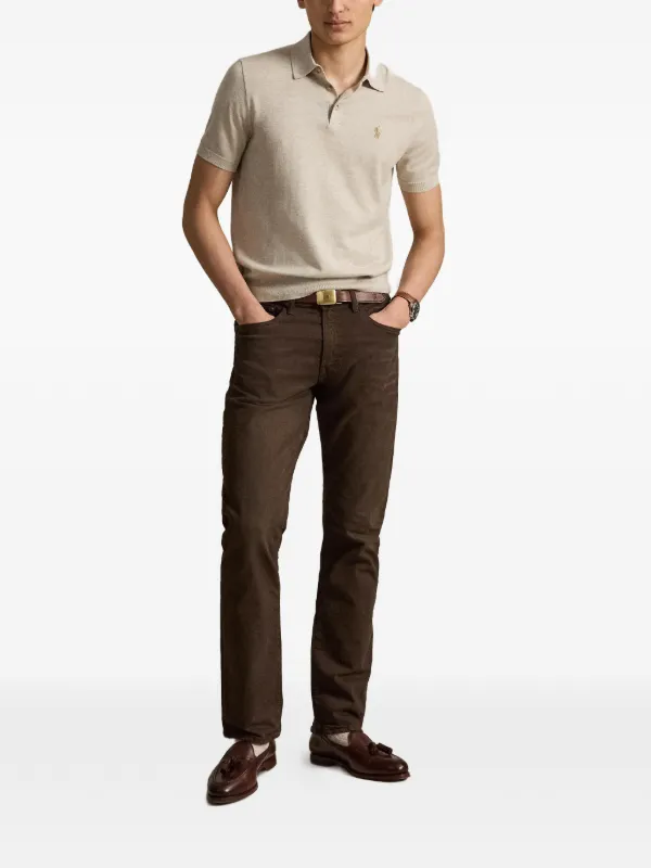 Polo Ralph Lauren Cotton polo-collar Jumper | Neutrals | FARFETCH