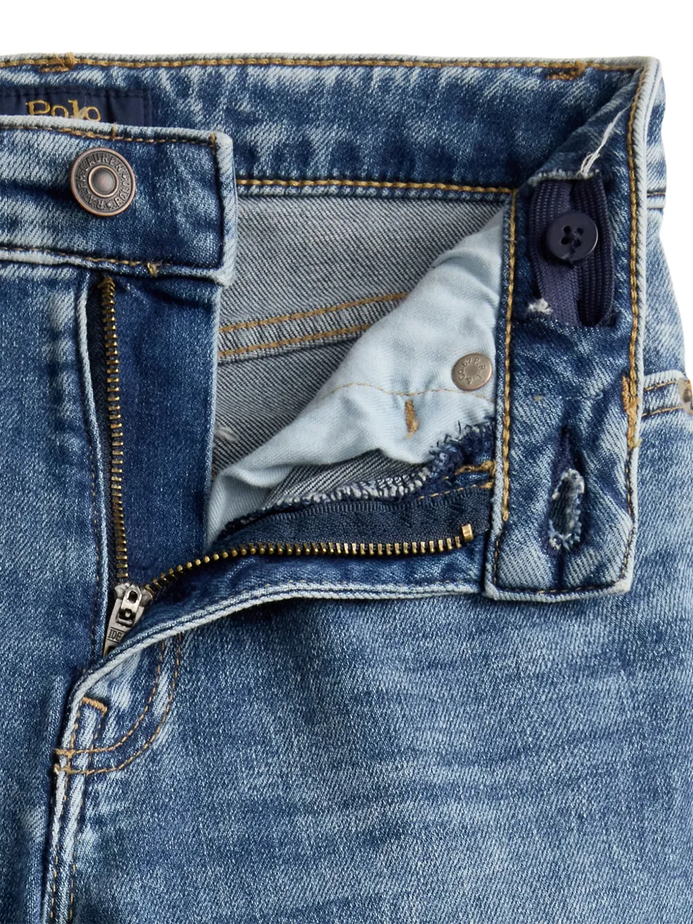 POLO RALPH LAUREN KIDS Flared jeans Blauw