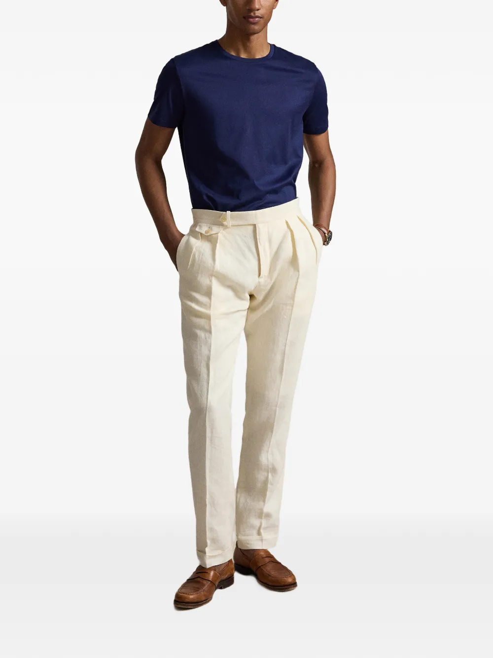 Polo Ralph Lauren T-shirt met ronde hals Blauw