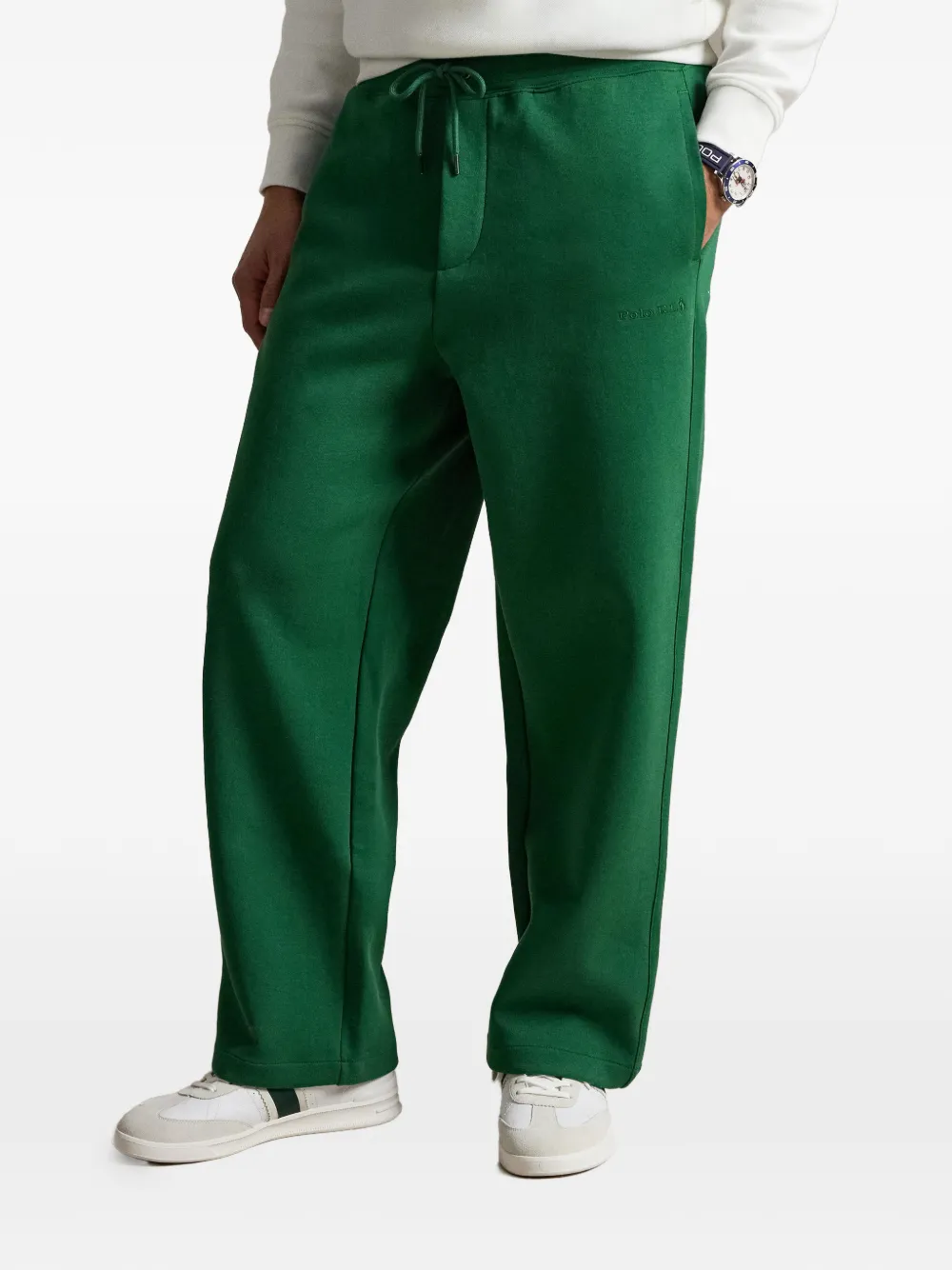 Polo Ralph Lauren Straight broek met trekkoord Groen
