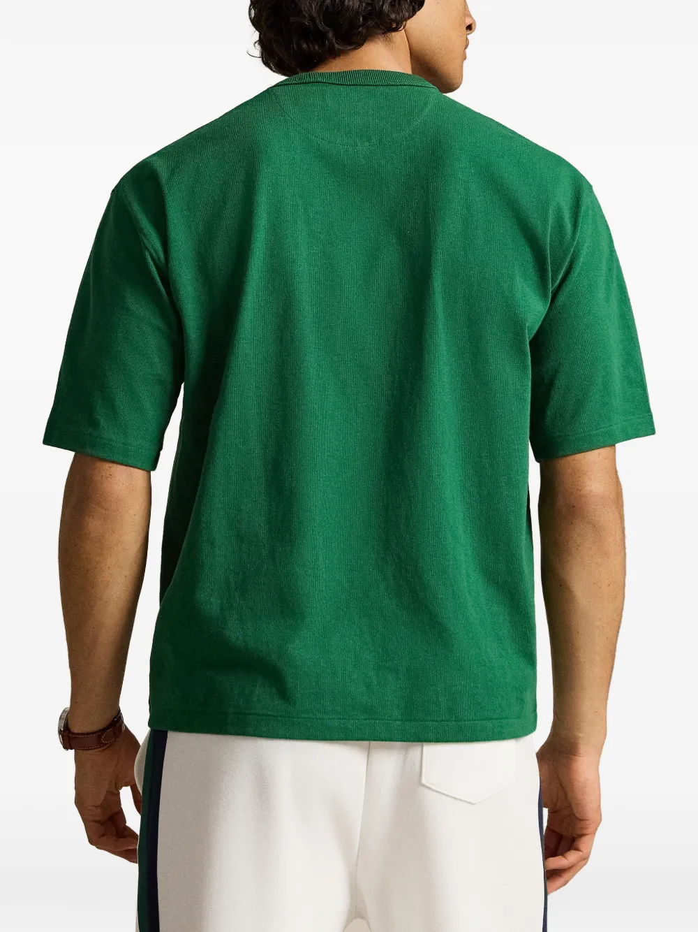 Polo Ralph Lauren T-shirt met geborduurde pony Groen