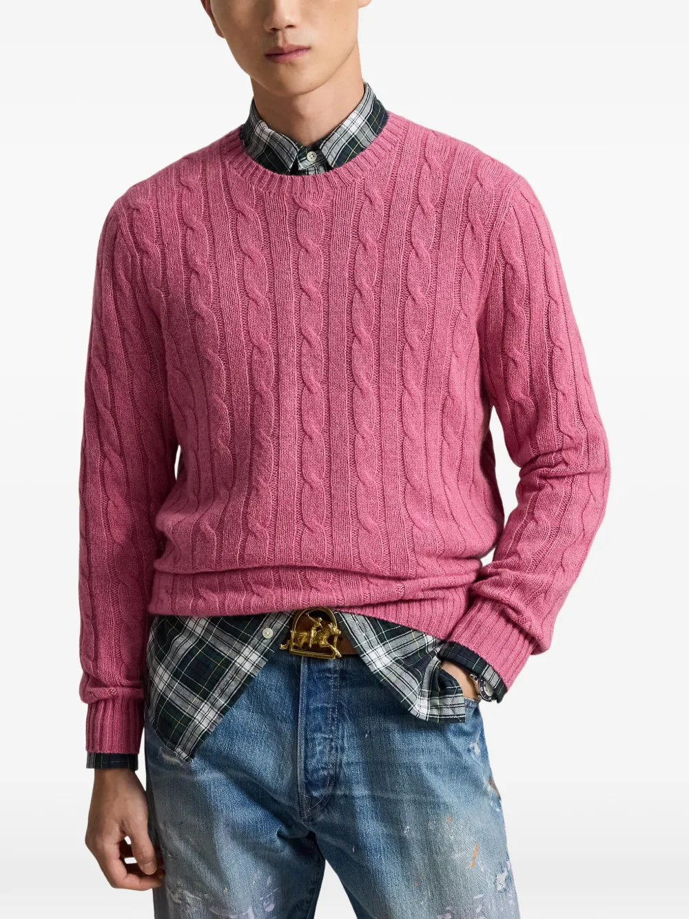 Polo Ralph Lauren Kasjmier sweater Roze