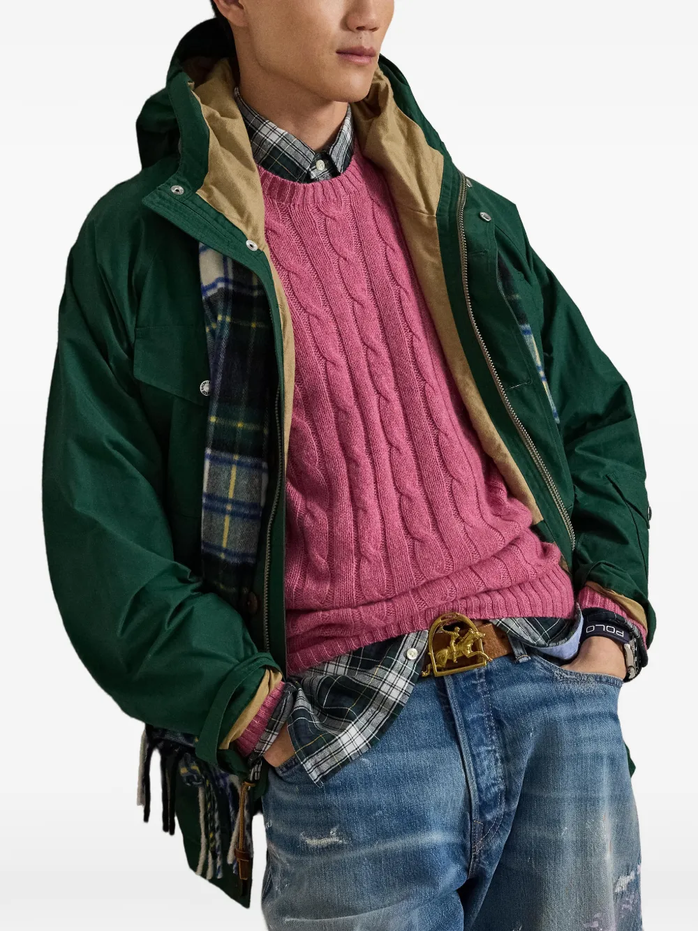 Polo Ralph Lauren Kasjmier sweater Roze