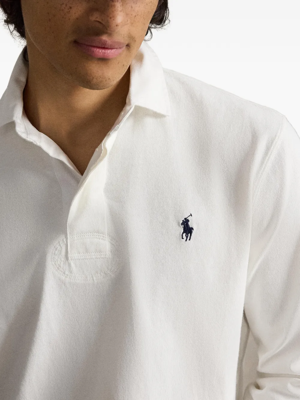 Polo Ralph Lauren Poloshirt met geborduurd logo Wit