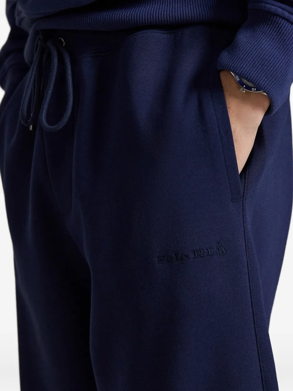 Polo Ralph Lauren Trainingsbroek met geborduurd logo Blauw