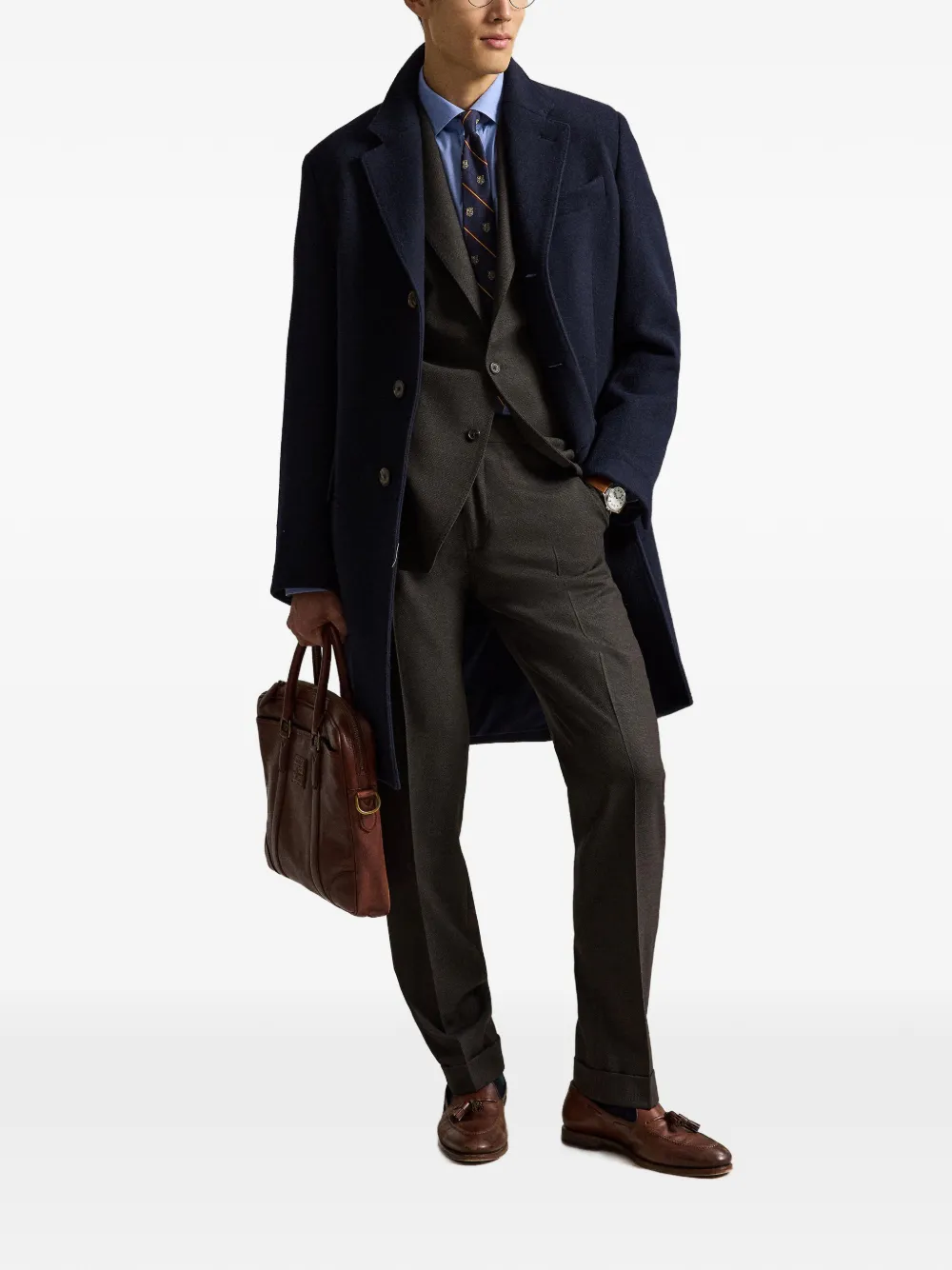 Polo Ralph Lauren Chester plooibroek Bruin
