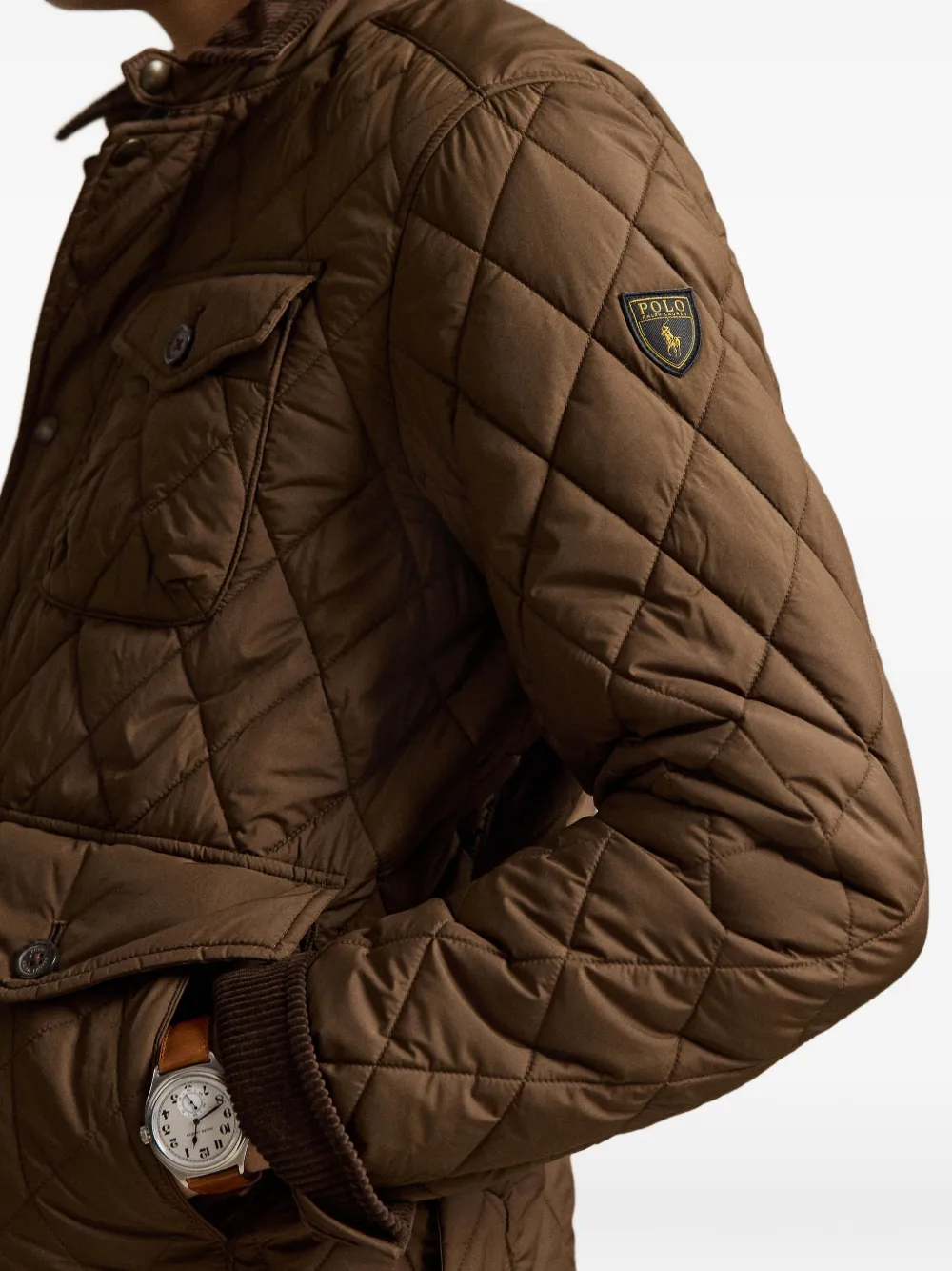 Polo Ralph Lauren Beaton gewatteerd jack Bruin