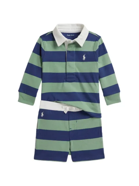 POLO RALPH LAUREN KIDS striped tracksuit set