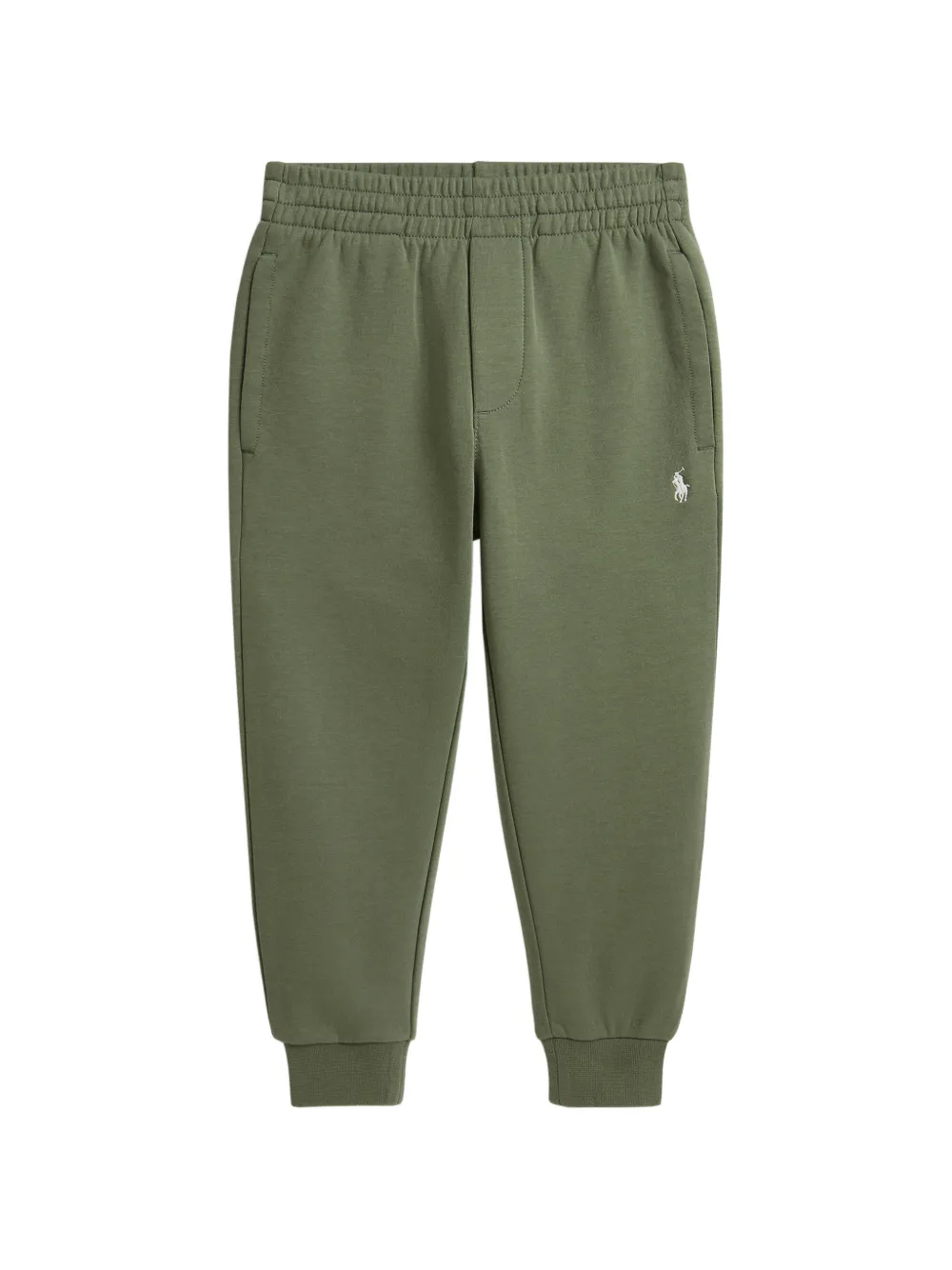 POLO RALPH LAUREN KIDS Pantaloni sportivi con logo ricamato - Verde