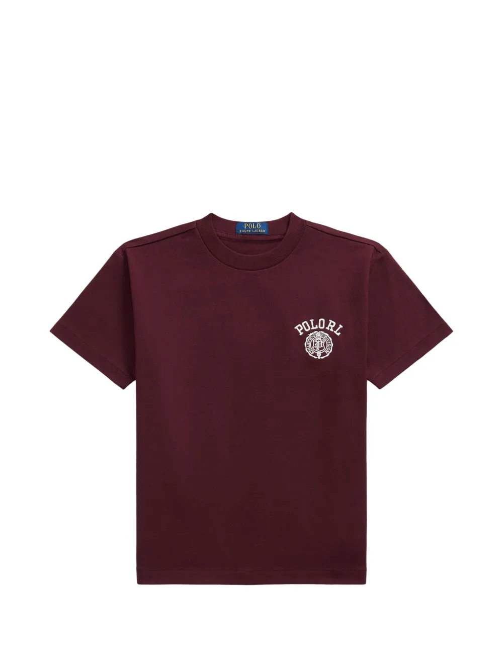 POLO RALPH LAUREN KIDS T-shirt Big Fit con logo - Rosso