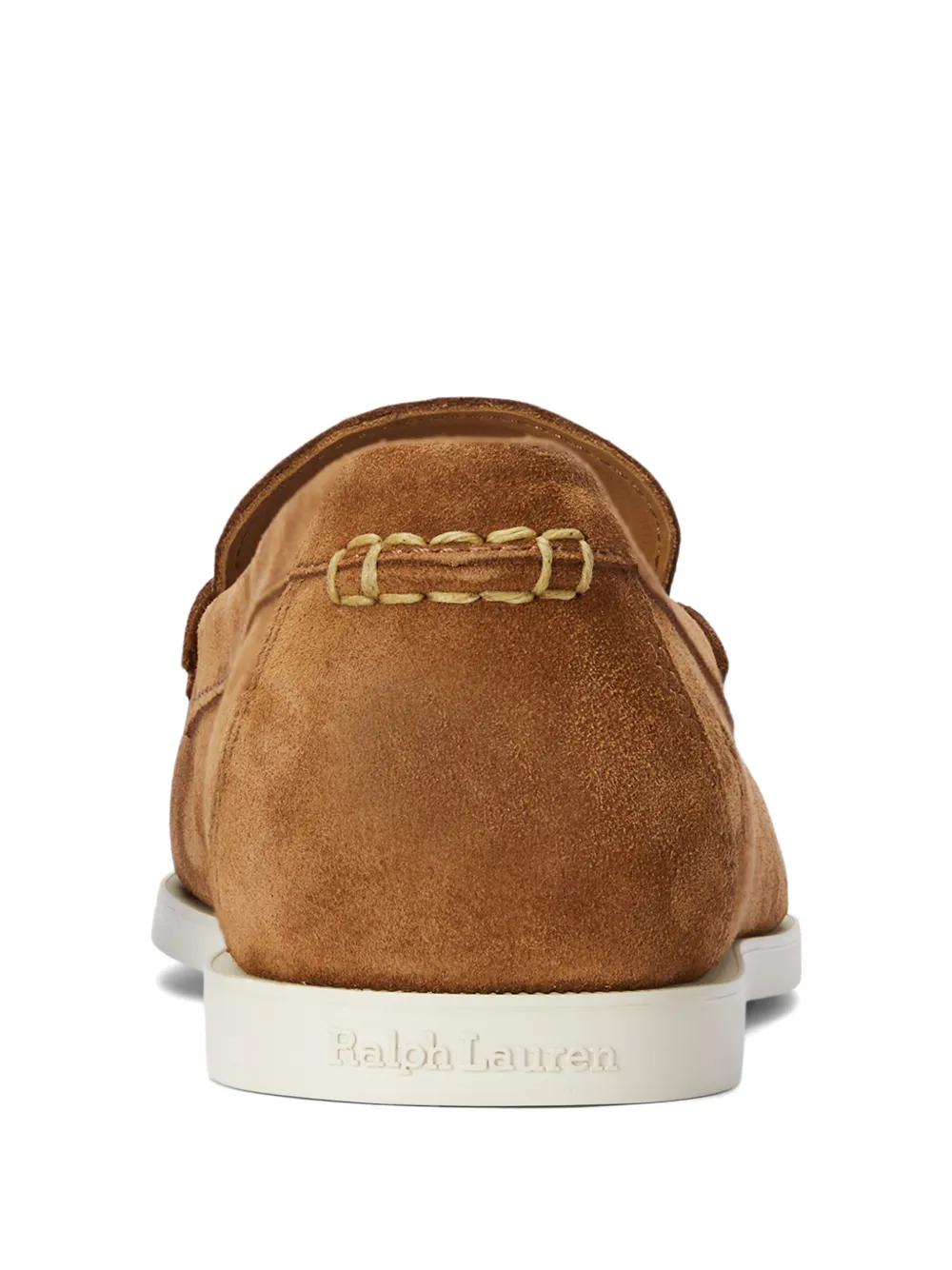 Polo Ralph Lauren Merton suède penny loafers Bruin