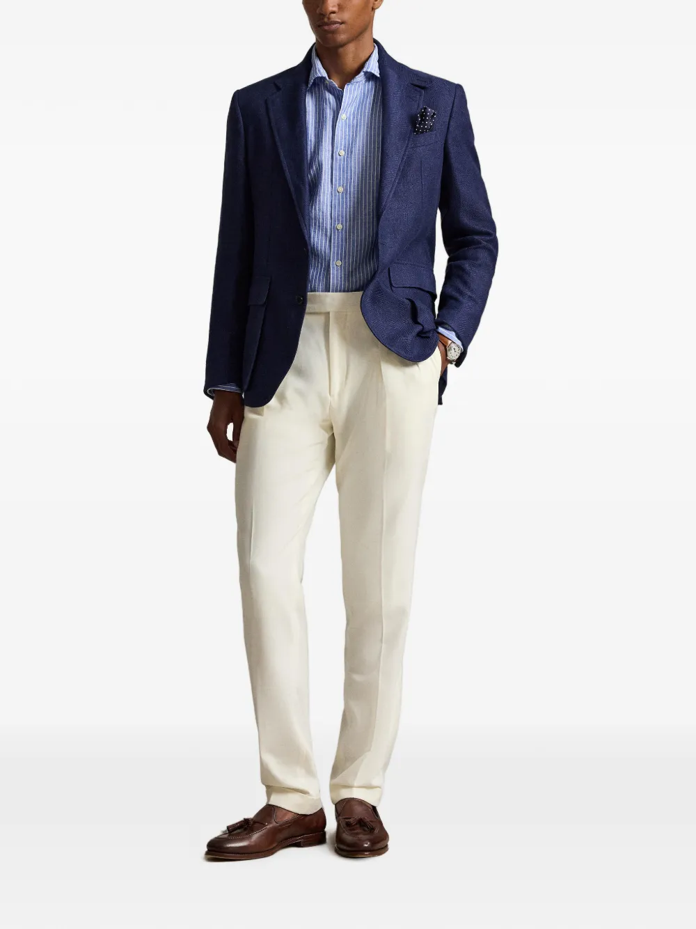 Polo Ralph Lauren Gestreept overhemd Blauw