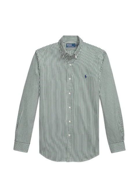 Polo Ralph Lauren camisa Custom-Fit de popelina a rayas