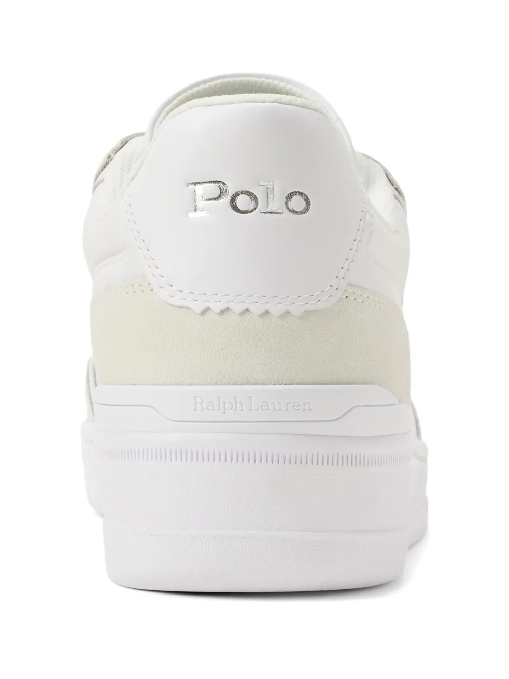 Polo Ralph Lauren Open Masters leren suède sneakers Wit