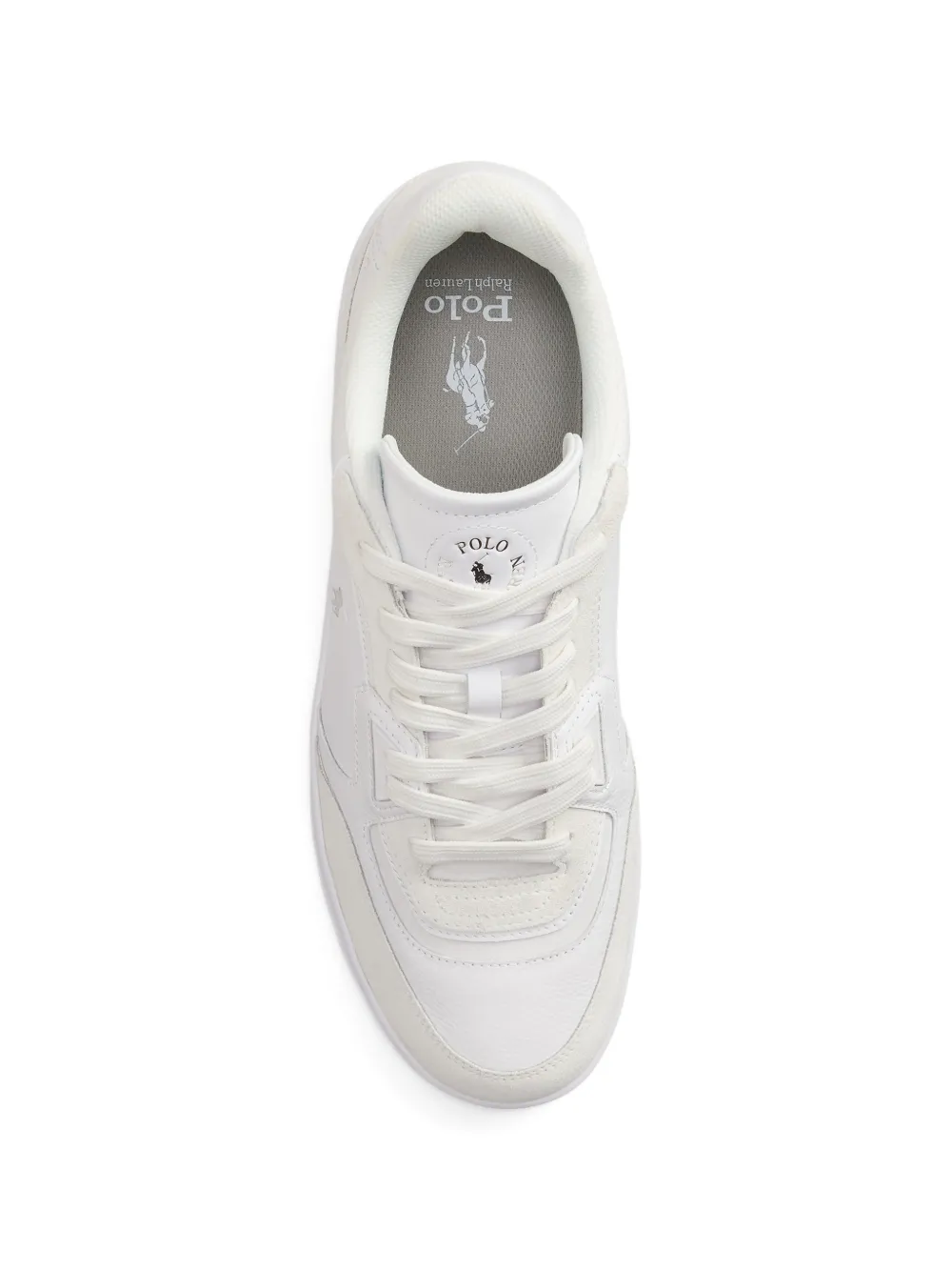 Polo Ralph Lauren Open Masters leren suède sneakers Wit