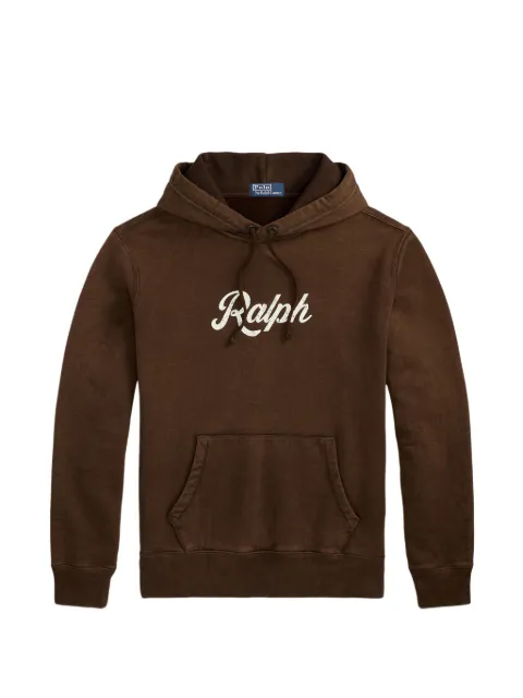 Polo Ralph Lauren logo-print drawstring hoodie