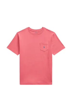 26SS最新作 ラルフローレン ポロベア Tシャツ 160 ガールズXL ピンク POLO RALPH LAUREN KIDS ポロベア Tシャツ | ピンク | FARFETCH JP