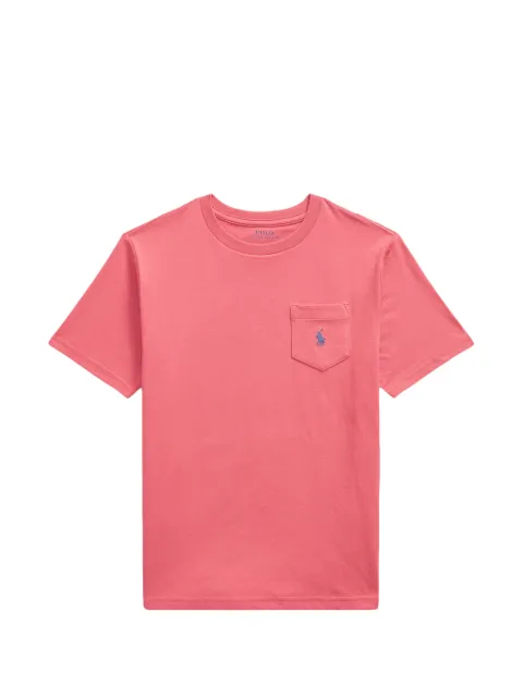 POLO RALPH LAUREN KIDS T-shirt med Pony-broderi