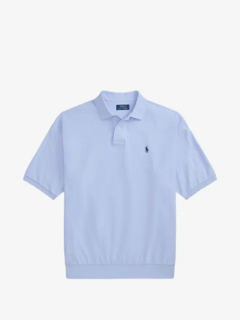 Polo Ralph Lauren playera tipo polo tejida de canalé