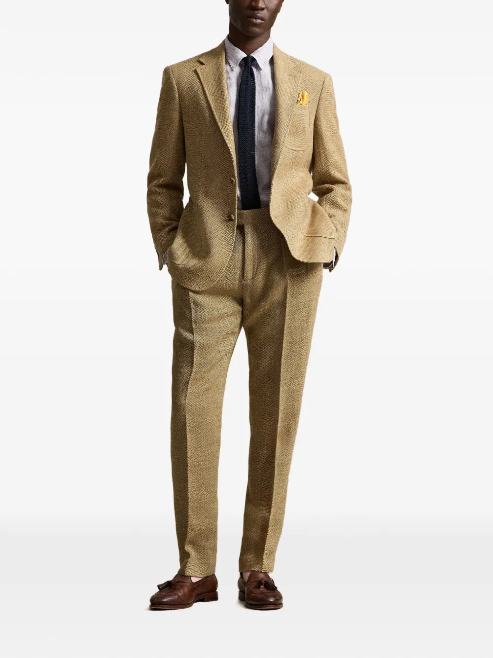 Polo Ralph Lauren Custom Fit gestreept overhemd Paars