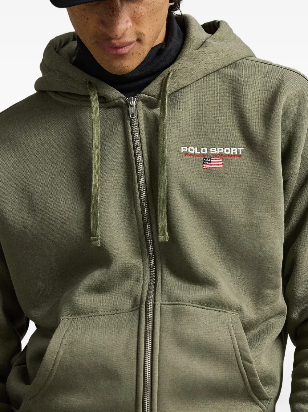 Polo Ralph Lauren Hoodie met geborduurd logo Groen