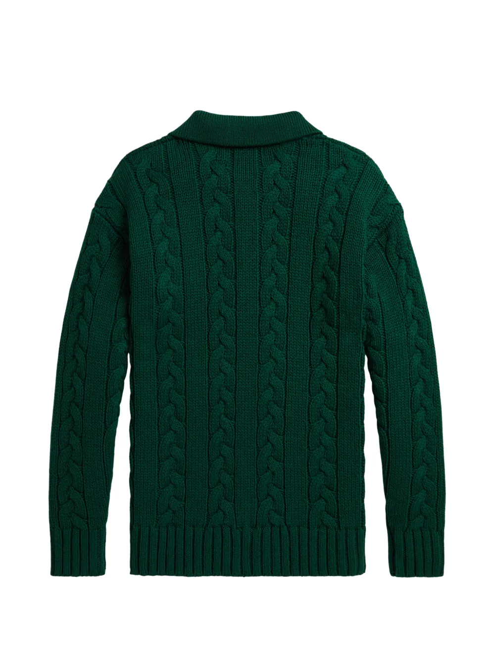 POLO RALPH LAUREN KIDS Kabelgebreide trui Groen