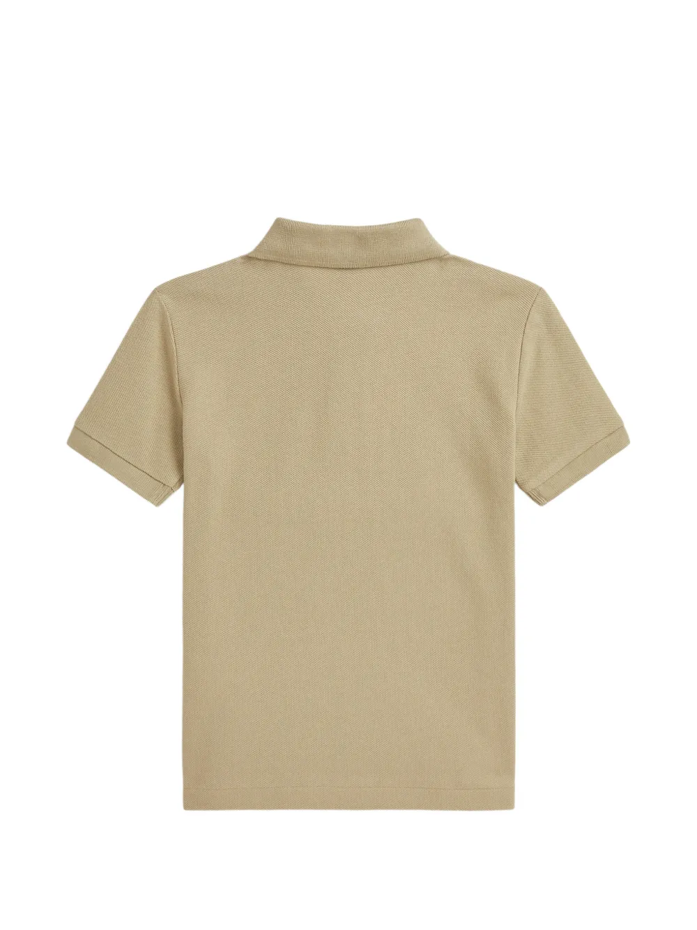 POLO RALPH LAUREN KIDS Poloshirt met mesh Bruin