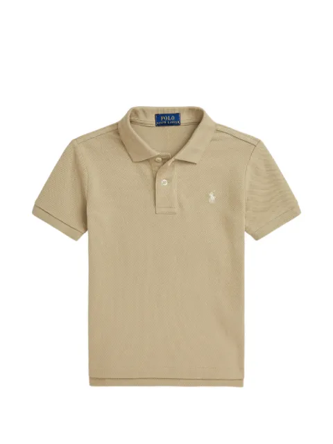 POLO RALPH LAUREN KIDS mesh polo shirt