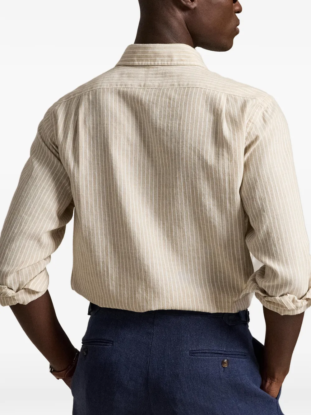 Polo Ralph Lauren Gestreept overhemd Beige