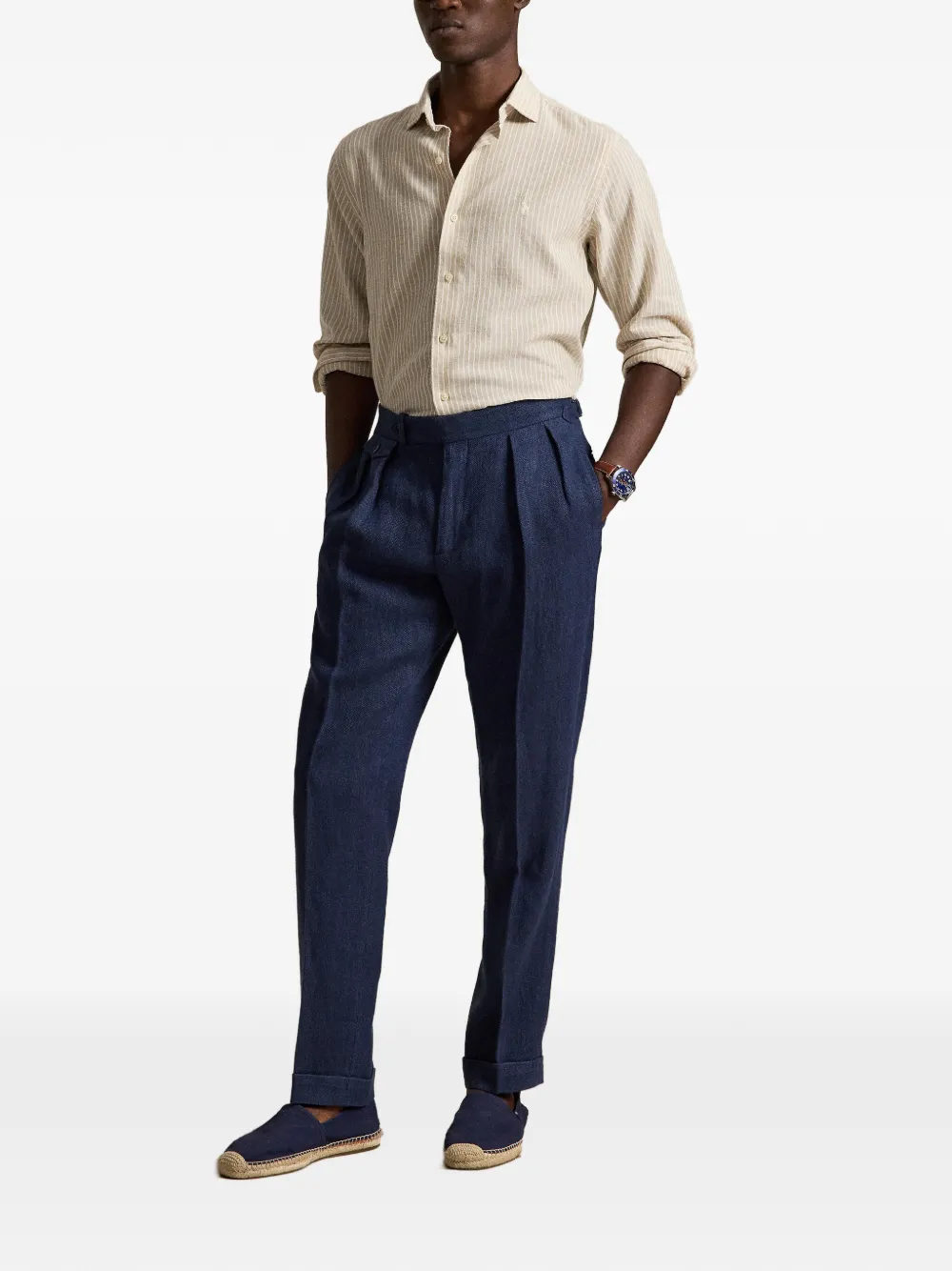Polo Ralph Lauren Gestreept overhemd Beige
