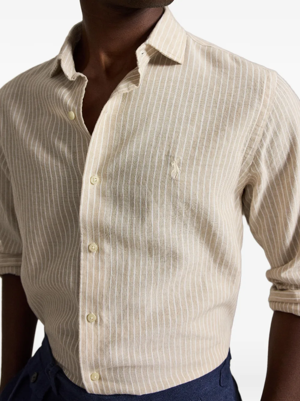 Polo Ralph Lauren Gestreept overhemd Beige