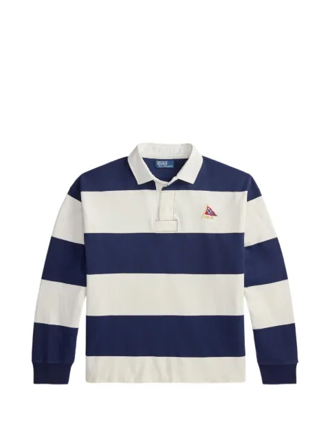 Polo Ralph Lauren playera tipo polo con bordado estilo rugby
