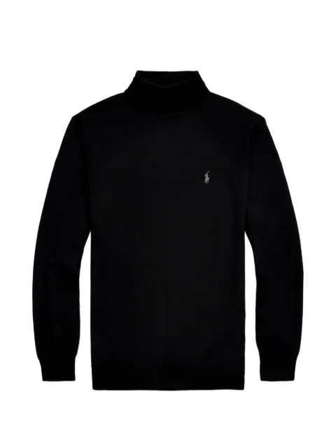 Polo Ralph Lauren embroidered pony turtleneck sweater