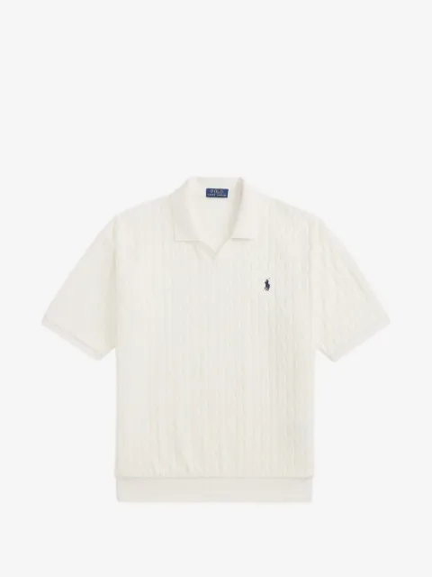 Polo Ralph Lauren suéter en tejido de ochos Johnny