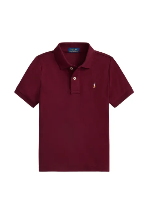 POLO RALPH LAUREN KIDS pony-embroidered polo shirt