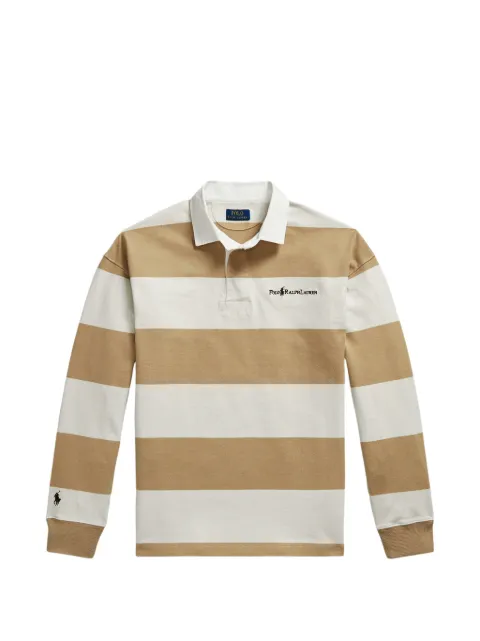 Polo Ralph Lauren relaxed fit striped jersey rugby shirt