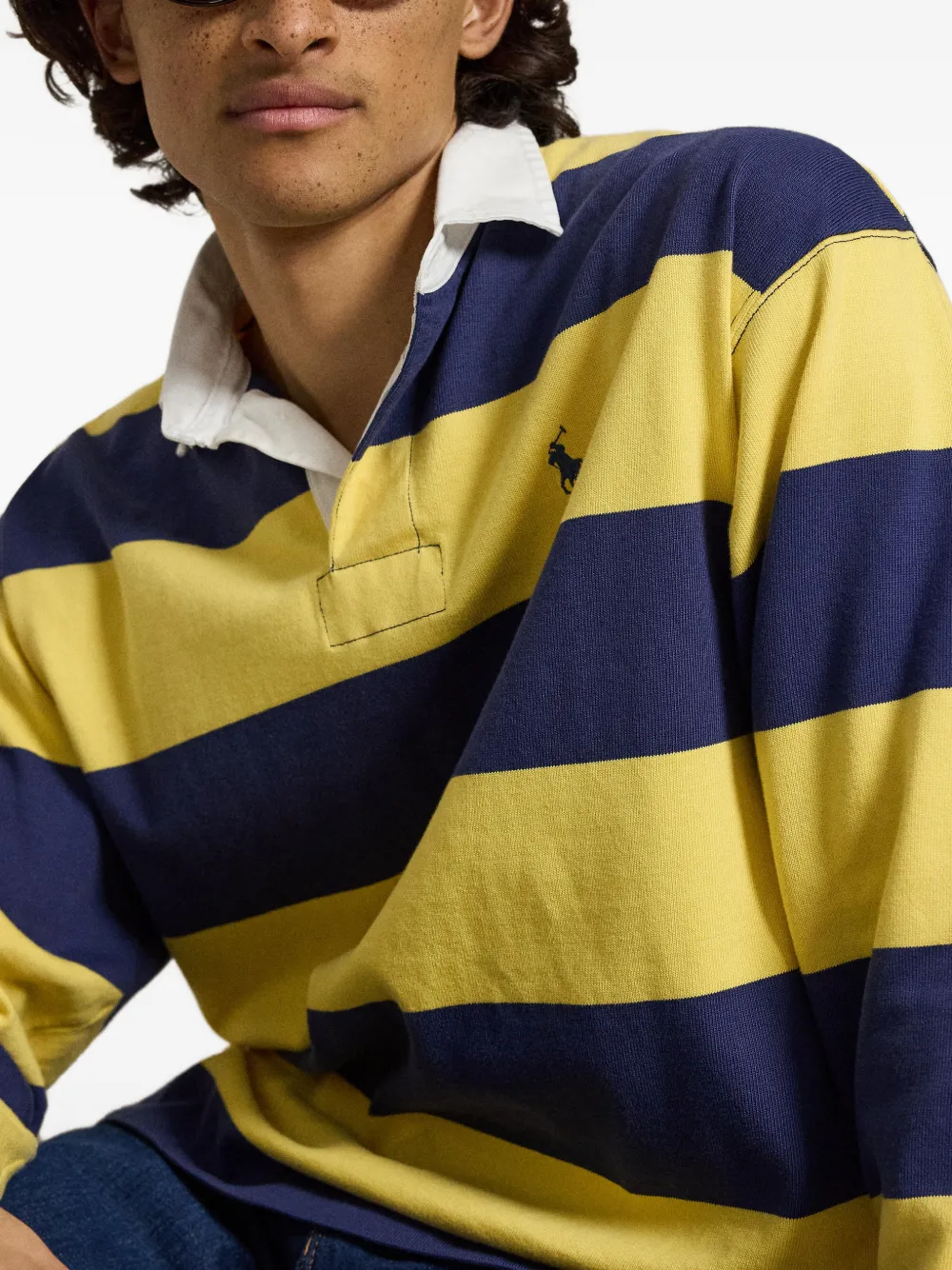 Polo Ralph Lauren Gestreept poloshirt Blauw