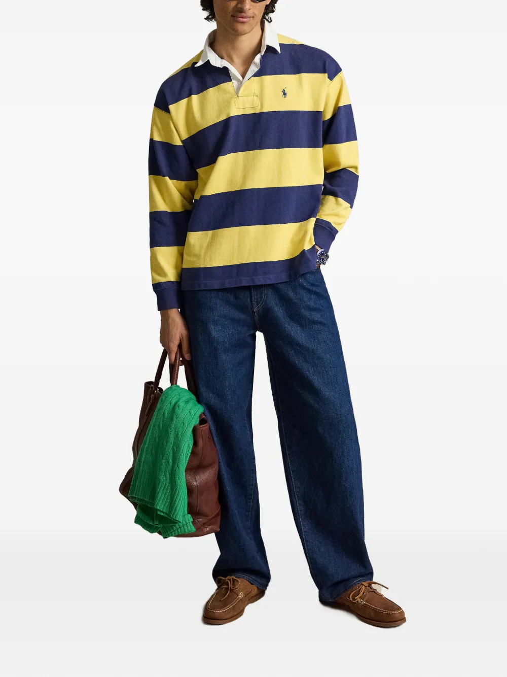 Polo Ralph Lauren Gestreept poloshirt Blauw