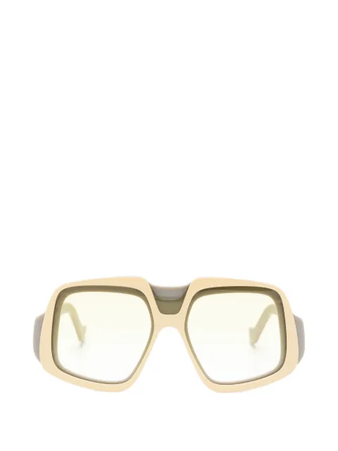 LOEWE lentes de sol con armazón cuadrada y Anagrama