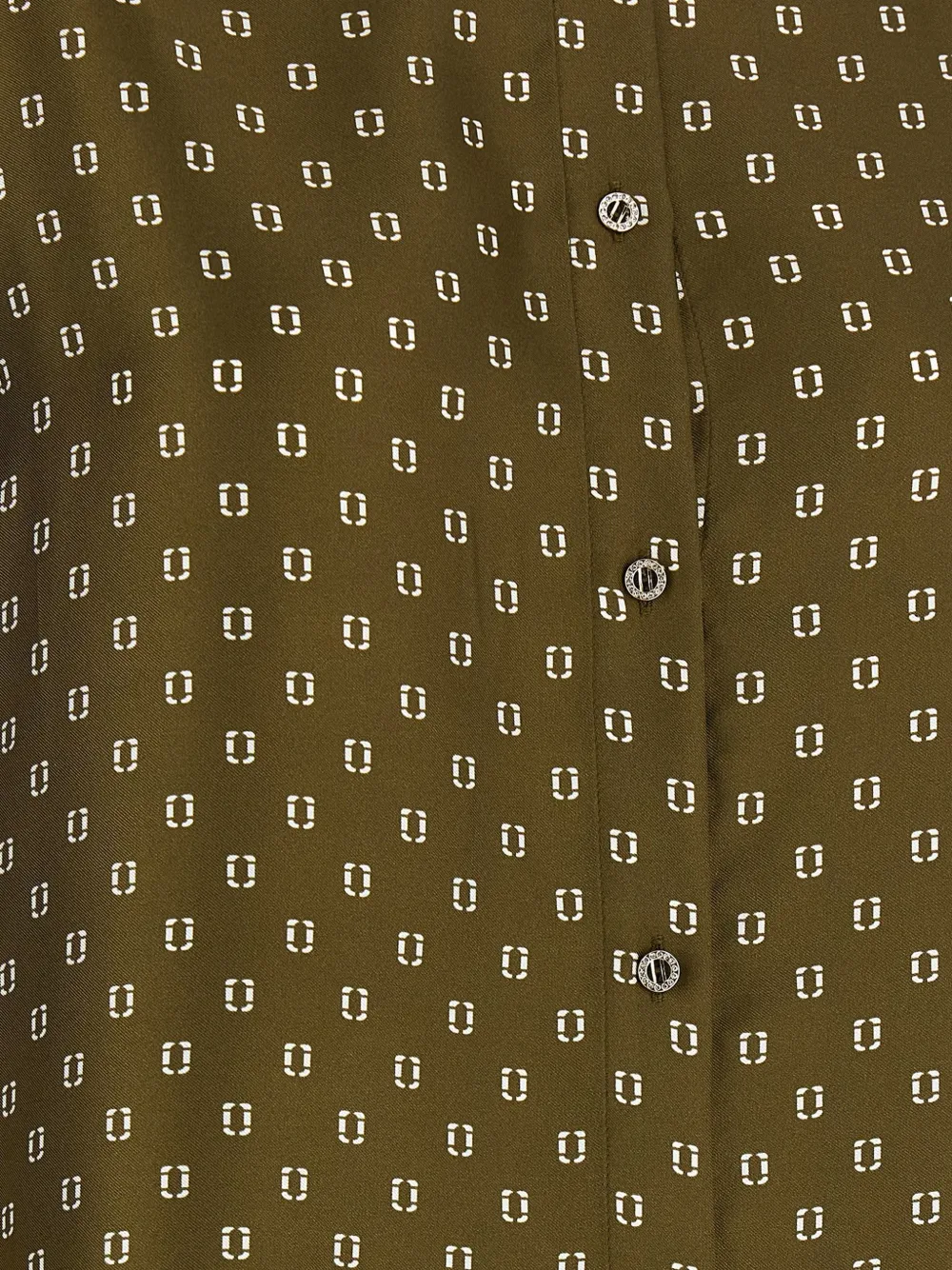 Printed Belted Shirt