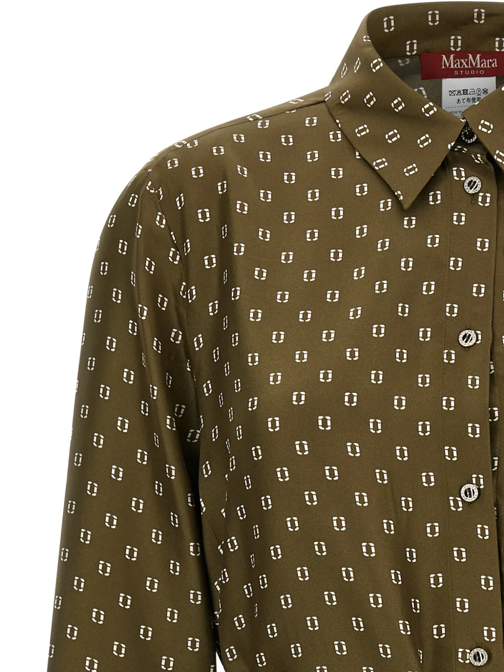 Printed Belted Shirt