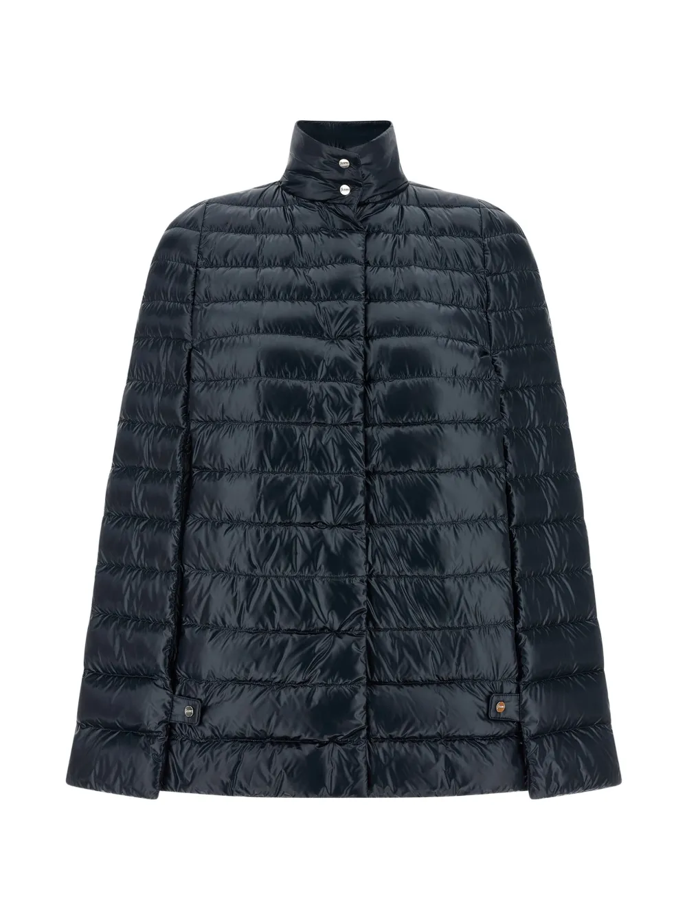 Herno Quilted Down Jacket In Blue