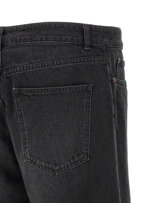The Row Tarino five-pocket Jeans | Black | FARFETCH NO