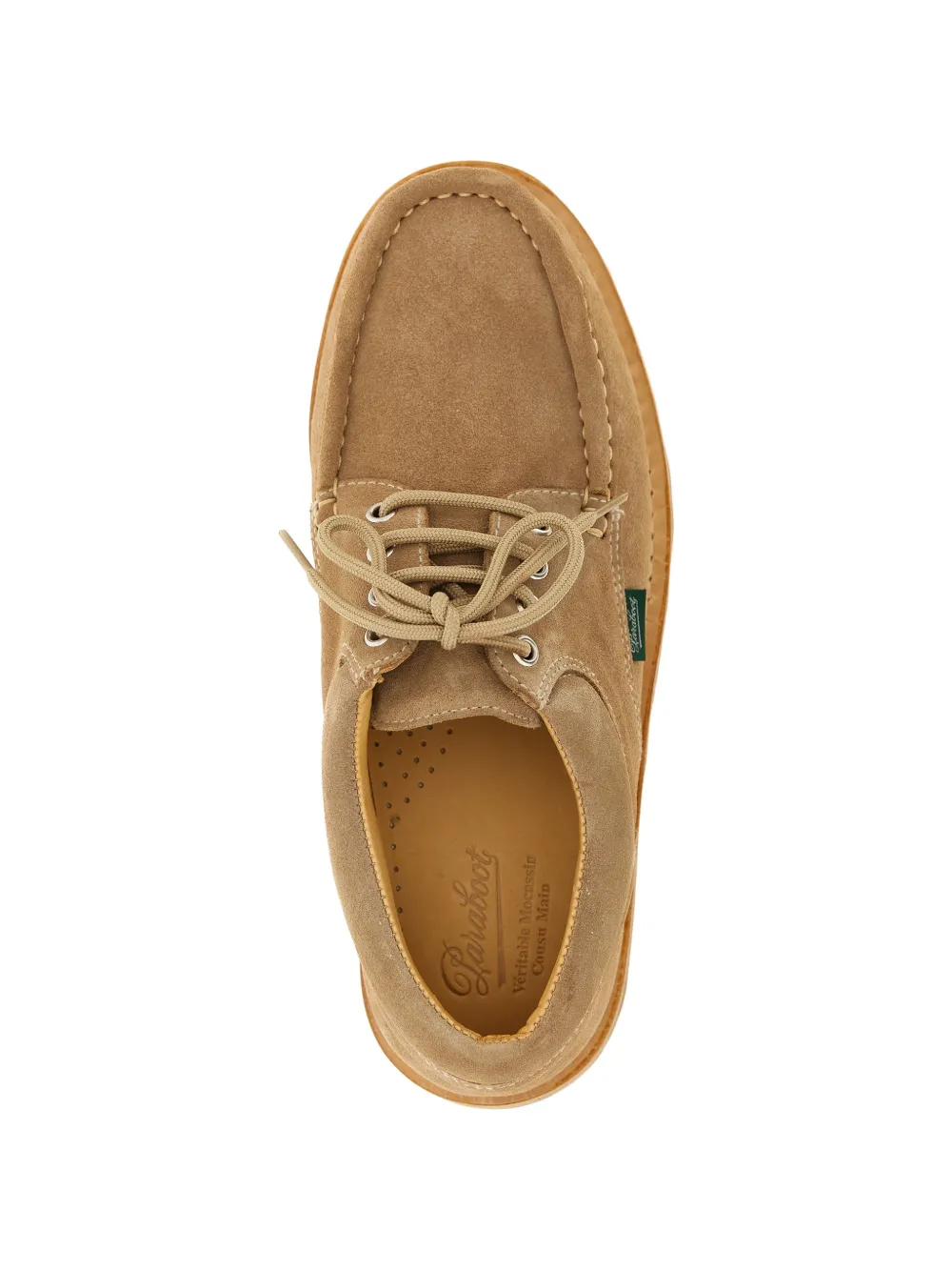 Paraboot Suède derby schoenen Beige