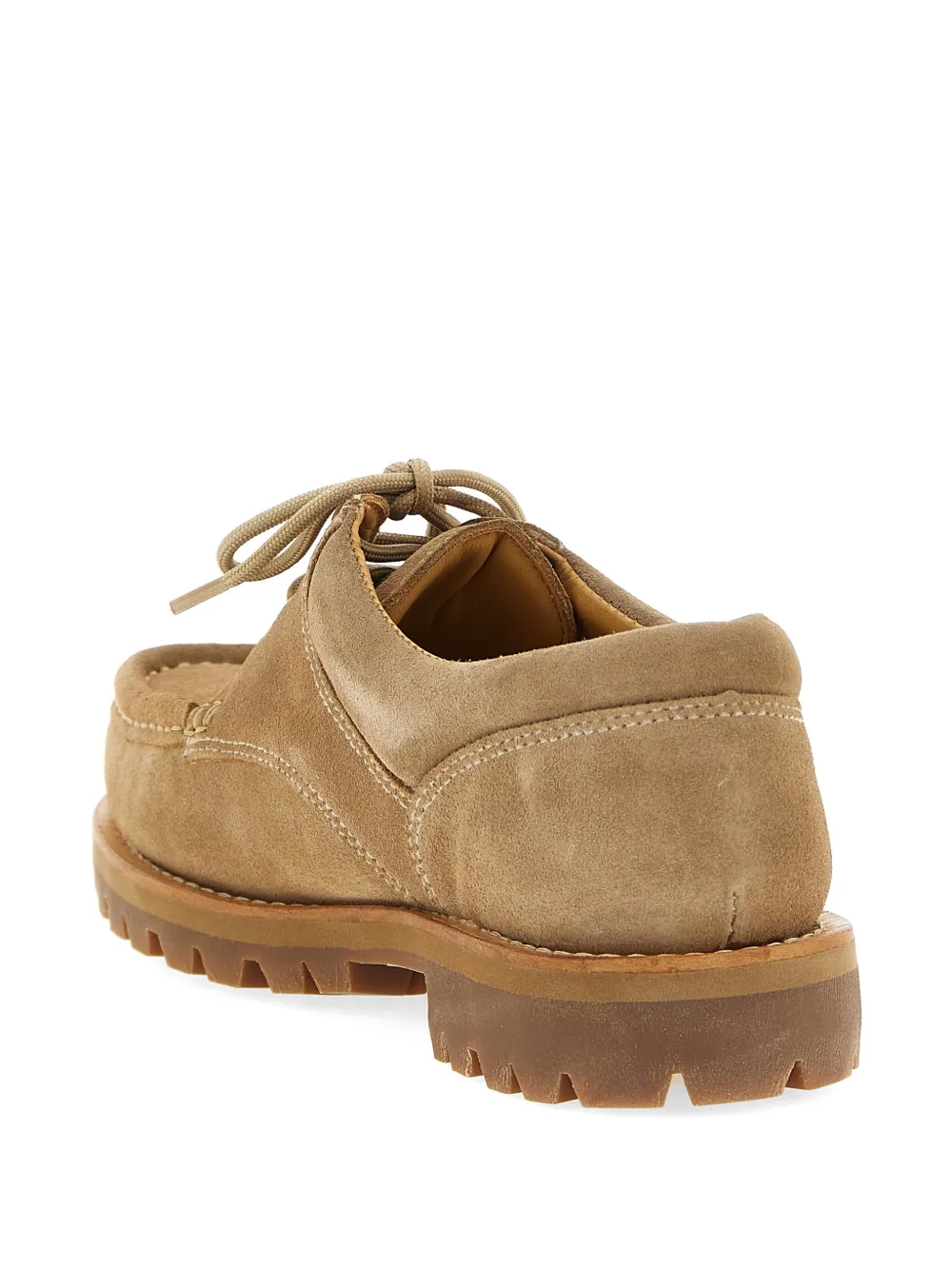 Paraboot Suède derby schoenen Beige