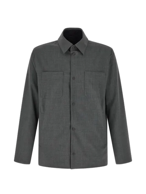 Herno reversible patch-pocket overshirt