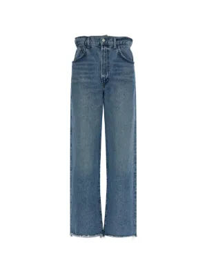 MOTHER フェイデッド ブーツカットジーンズ | ブルー | FARFETCH JP