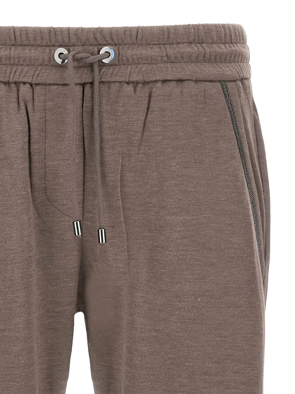 Elasticated Monile Detail Trousers