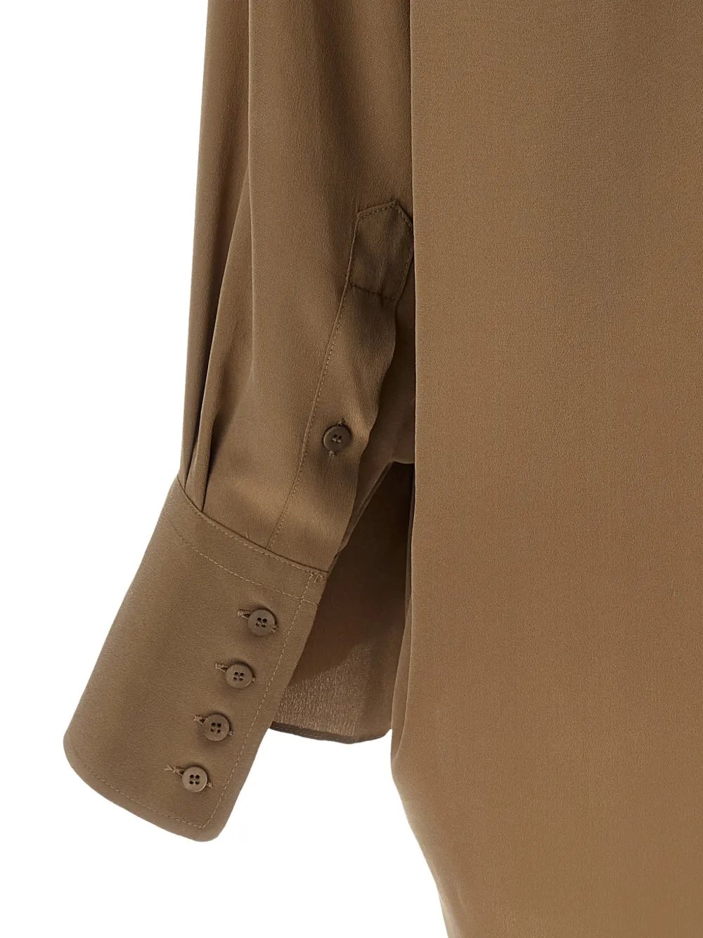 Georgia Detachable-Scarf Shirt