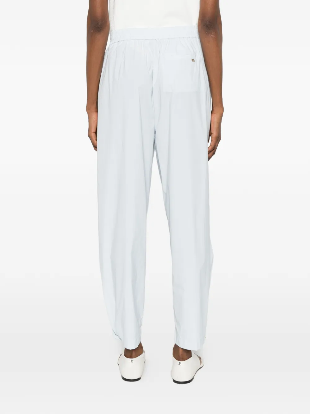 Herno Broek met trekkoord Blauw
